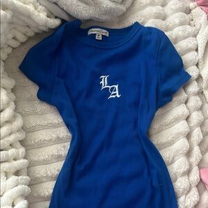 Blue LA Graphic T-Shirt